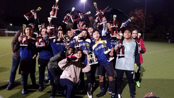 RIOC takes over and a once popular youth soccer program dwindles Winning team celebrates at the end of the 2017 Roosevelt Island soccer season, managed by RIYP.